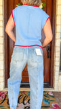 Barrel Jeans + Waist Tie