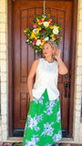 White Button Vest