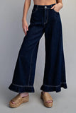 Dark Denim Wide Jeans