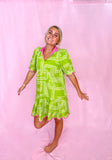 Lime Pop Dress