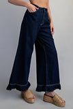 Dark Denim Wide Jeans