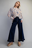 Dark Denim Wide Jeans