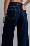 Dark Denim Wide Jeans