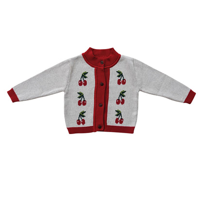 Baby Cherry Cardigan
