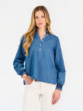 Chambray Fall Top