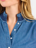 Chambray Fall Top