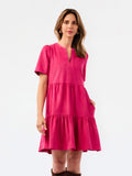 Pink Suede Dress
