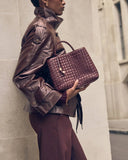 Cherry Woven Bag