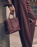 Cherry Woven Bag