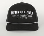 Members Only Hat- Black