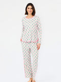 Winter Pines Pink PJ Set