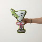 Beaded Martini Pillow