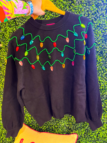 Classic Christmas Light Sweater