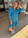Reflecting Pool Green Dress