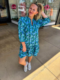 Reflecting Pool Green Dress