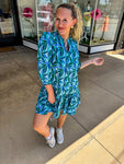 Reflecting Pool Green Dress