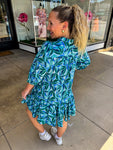Reflecting Pool Green Dress