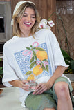Lemon Oversized Tee