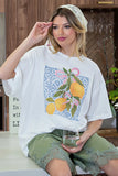 Lemon Oversized Tee