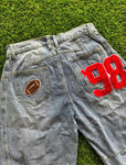 Football Barrel Jeans