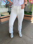 White Vintage Denim Jeans