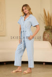 Light Denim Jumpsuit