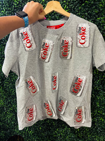 Sparkle Diet Coke Tee