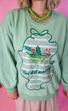 Tini but Merry Sweatshirt- QOS