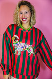 Christmas Weenie Dog Sweatshirt - QOS