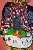 Christmas Rockefeller Sweatshirt- QOS