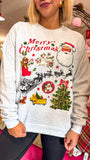 Merry Christmas Vintage Sweatshirt