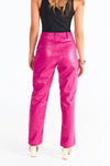 The Barbie Vegan Leather Pants