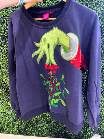 Grinch & the Mistletoe Sweatshirt