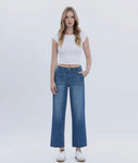 High Rise Utility Crop Jeans