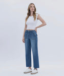 High Rise Utility Crop Jeans