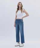 High Rise Utility Crop Jeans