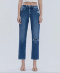 High Rise Ankle Jeans