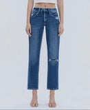 High Rise Ankle Jeans