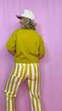 Yellow Striped Pants