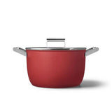 Abbie SMEG Red 26 cm Casserole Dish