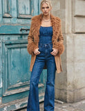 Penny Lane Faux Suede Coat