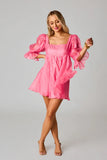 Betsy Pink Babydoll Dress