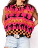 QOS Pink Halloween Tank