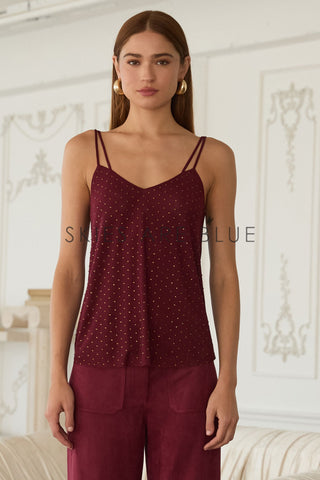 Burgundy Diamond Tank