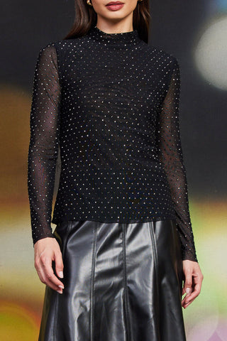 Black Diamond Fitted Top