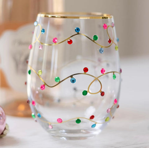 Lights Stemless Glass