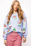 Sparkle Snow Globe Sweatshirt
