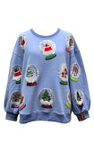 Sparkle Snow Globe Sweatshirt