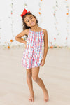 Patriotic Plaid Romper