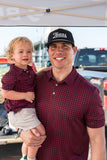Youth Texas Black & Red Polo